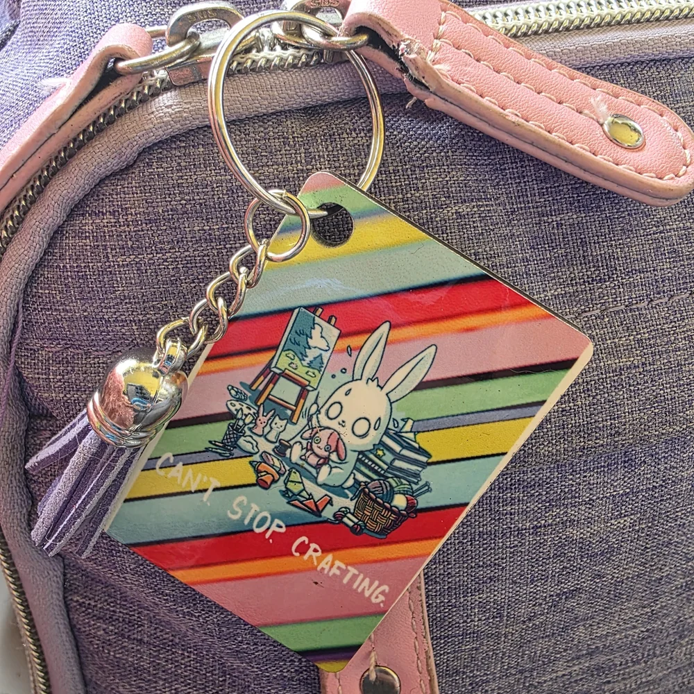 Colorful Crafting Keychain - Picture 4 of 4
